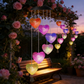 🔥Kostenloser Versand & 50 % Rabatt🔥🦋 Verschönern Sie Ihren Garten – ✨Kreative Solar-Windspiele mit Vogeldesign
