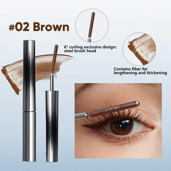 ✨Letzter Tag – Kaufe 1 bekomme 1 gratis⏰Ultimative wasserfeste & schweißfeste Mascara für Länge und Schwung💦