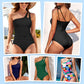 💖Letzter Tag Sonderpreis: €15,99!!💖Damen Einteiliger Badeanzug mit Cut-Out und einem Schulterträger👙