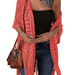 ⏰️Letzter Tag für kostenlosen Versand⌛️😍  Damen Oversize-Häkelcardigan mit Fransen – Leichter Boho-Kimono für Frühling & Sommer 🌸