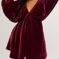 🎅Weihnachtsverkauf 49% Rabatt🔥Samt Festliches Minikleid🎁Kauf 2 Bekomm 10% Rabatt