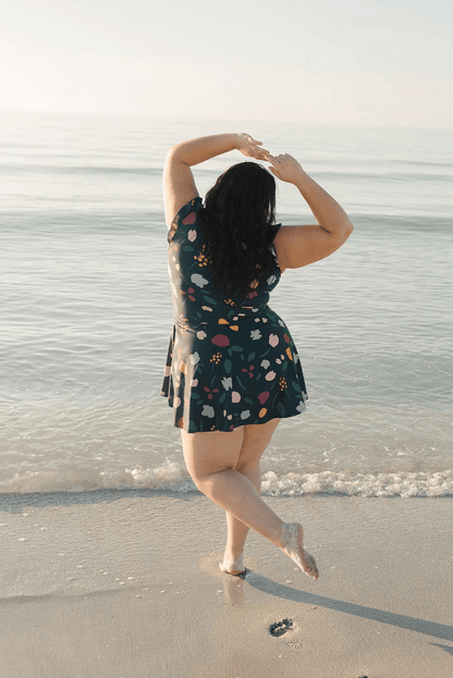 🔥Mother’s Day Promotion 50% OFF🎁Swim Romper Built-in Bra & Shorts with Pockets👙