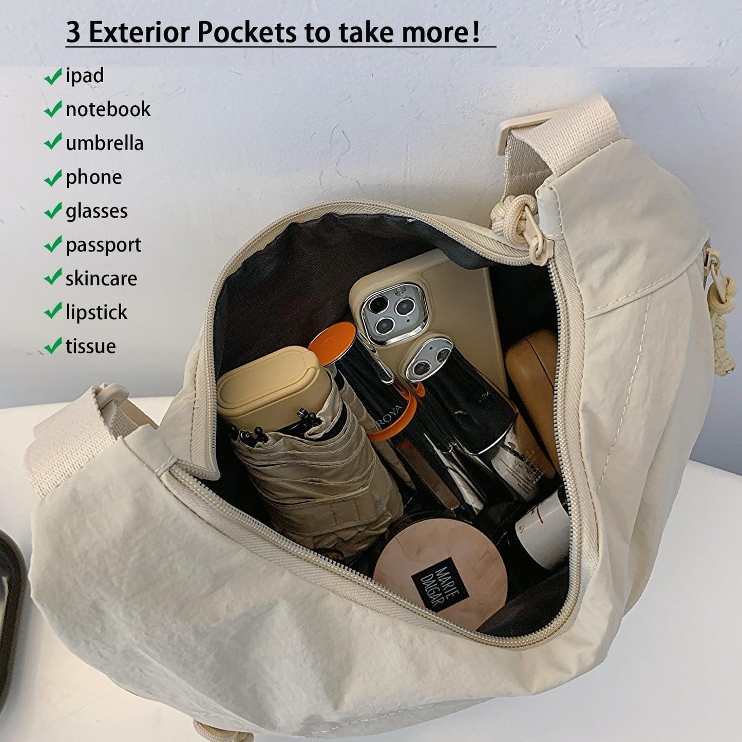 💥2025 Neu - Sonderpreis €11.99!!✨️👜Multifunktionale Anti-Diebstahl-Hobo-Umhängetasche