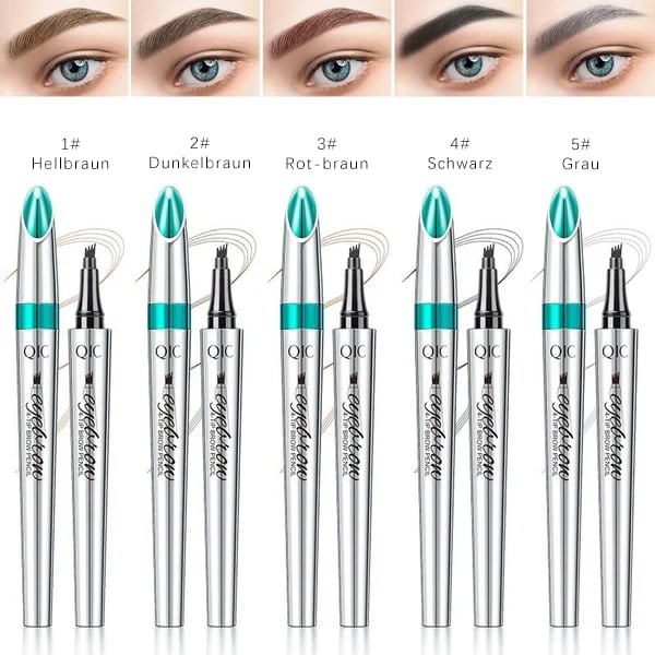 🔥Neujahrsangebot - 55% Rabatt🎉4D Wasserdichter Microblading-Augenbrauenstift🎁Kaufen 1 bekommen 1 gratis