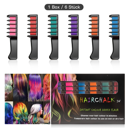 🎅Weihnachtsverkauf 50% Rabatt🔥Festliche Spaß-Haarfarben-Kämme