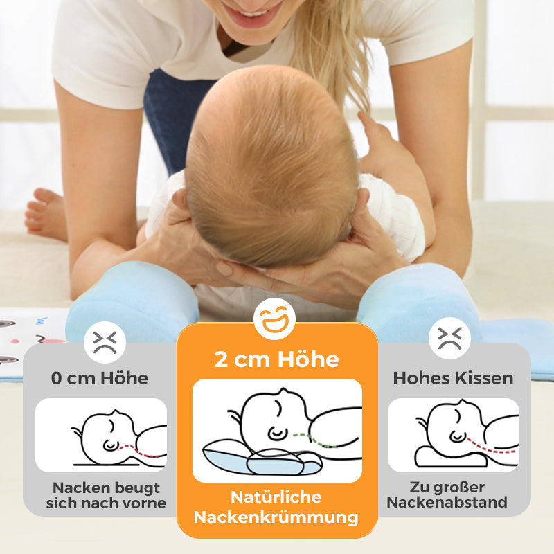 🔥Kostenloser Versand & 50 % Rabatt🔥 Atmungsaktives, formgebendes Ganzjahreskissen für die Entwicklung des Baby