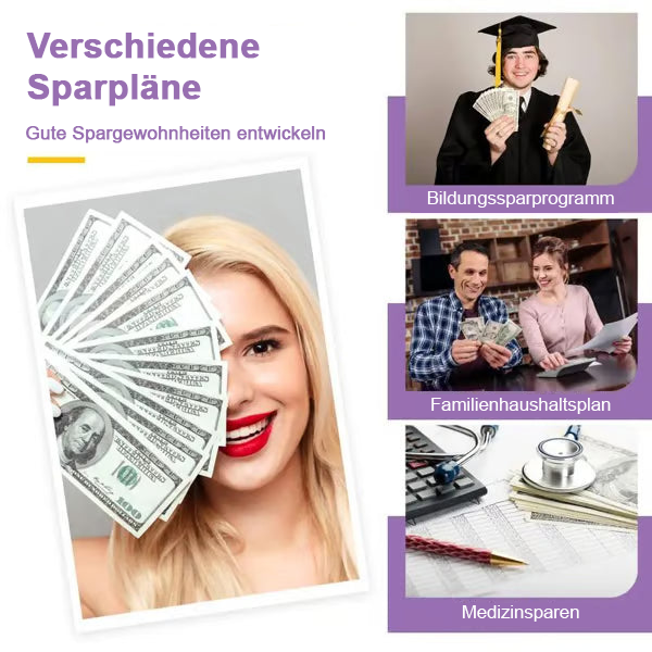 🔥Letzter Tag – nur noch €8,99!⚡50K+ verkauft!💝Spartipps-Buch mit Umschlägen💸