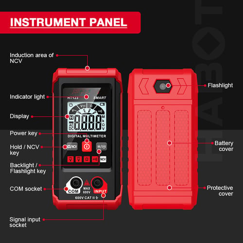 🔥Heiss - Automatisches Digitalmultimeter🎁Kauf 2 spar 10%&Kostenloser Versand