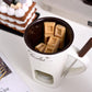 🎄Weihnachtsverkauf 50% Rabatt🍫Handgefertigte Schokoladenschmelztasse🎁Das gemütliche Fondue-Erlebnis