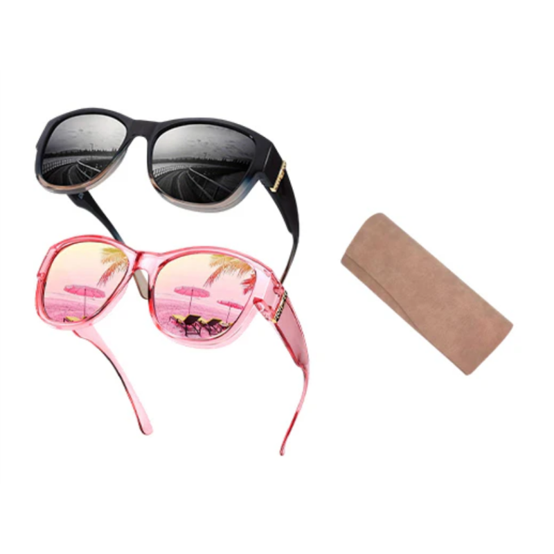 🕶️👓 55% KORTING! Brildragers opgelet: deze oversized zonnebril schuift over je eigen bril en je ziet eruit als een filmster – geen dure clip-on, geen geknipper met lenzen!