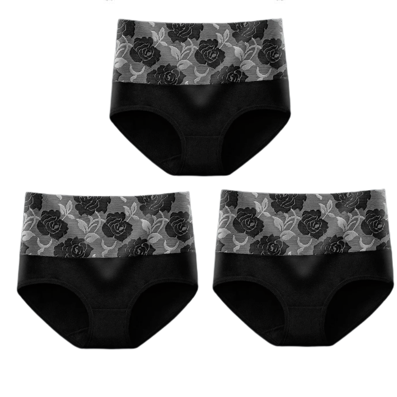 ✨Kaufen 1 bekommen 3🔥Nahtlose Höschen mit hoher Taille und antibakterieller Bauchkontrolle