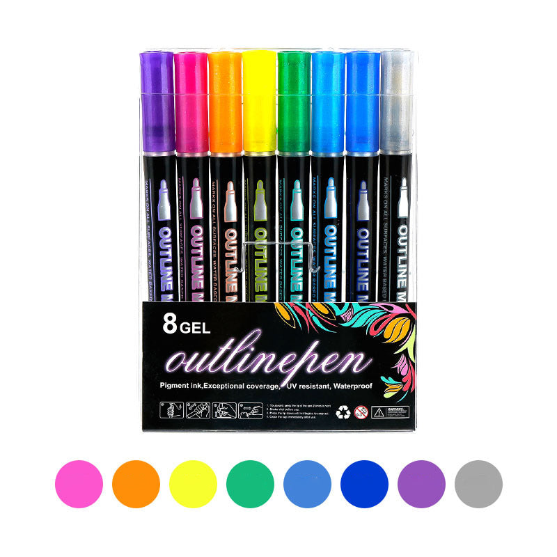 🎅Weihnachtsverkauf 49% Rabatt🎉Farbige Lightstick Graffiti Textmarker-Stifte✨