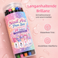📢📢 50% Rabatt!! ⏰️ 24-Farben Doppelspitzen-Nailart-Stifte-Set