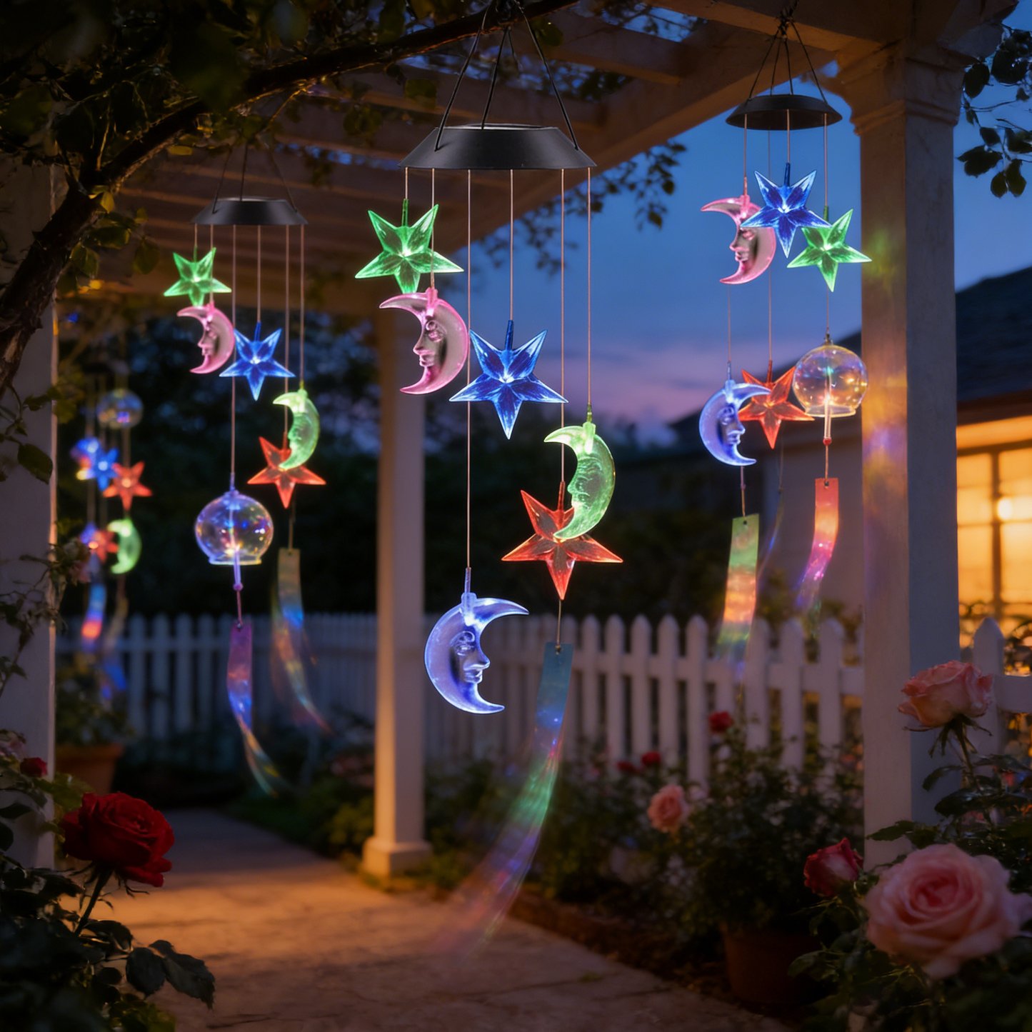 🔥Kostenloser Versand & 50 % Rabatt🔥🦋 Verschönern Sie Ihren Garten – ✨Kreative Solar-Windspiele mit Vogeldesign