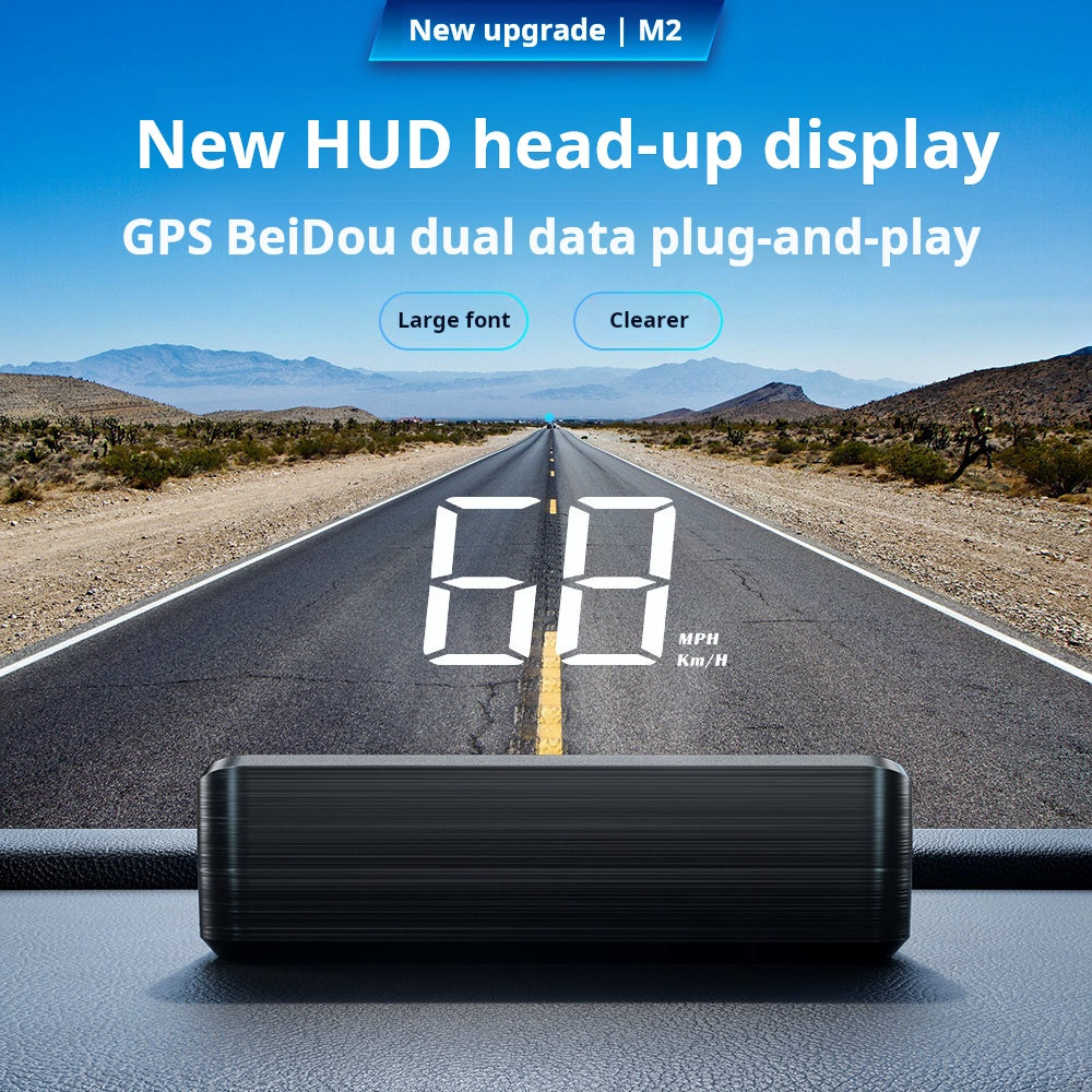 🚗50 % Rabatt!🛰️ Head-Up-Display (HUD) mit digitalem Tachometer und Navigationssystem – behalten Sie die Straße im Blick und vermeiden Sie Bußgelder