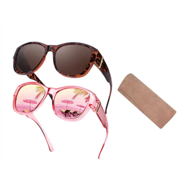 🕶️👓 55% KORTING! Brildragers opgelet: deze oversized zonnebril schuift over je eigen bril en je ziet eruit als een filmster – geen dure clip-on, geen geknipper met lenzen!