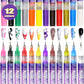 🎁Letzte Woche Spezialpreis: €14,99!!⏳12 Farben Nagelkunst-Stifte Set🎨💅
