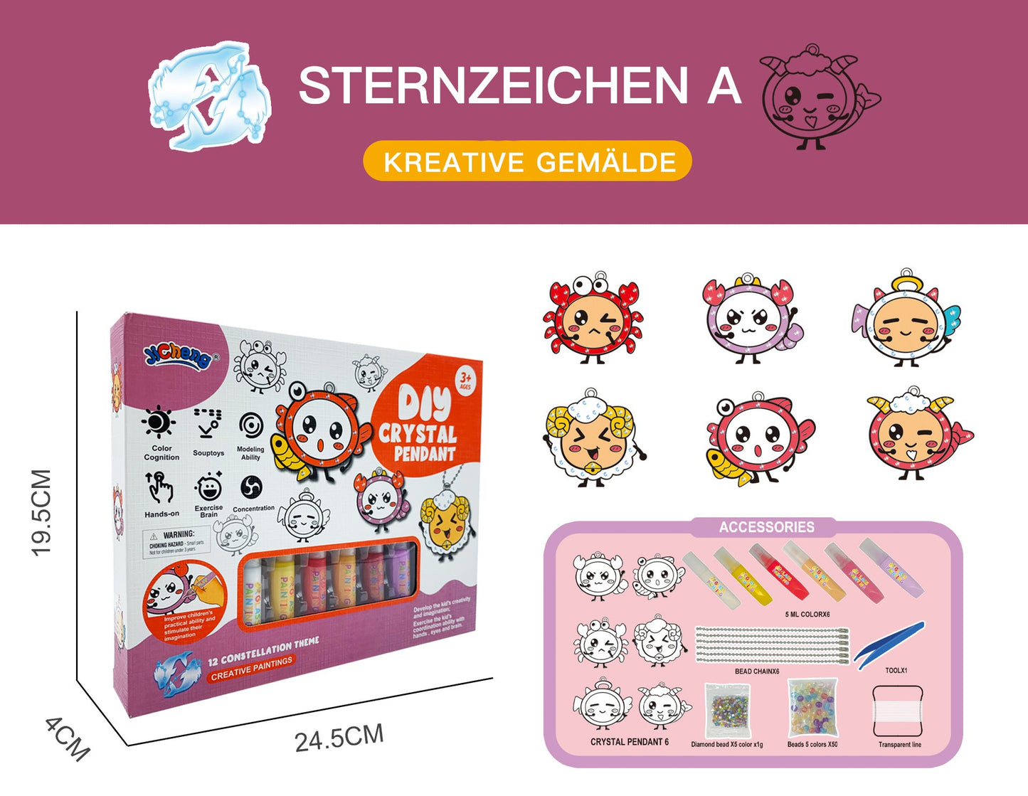 🎅Weihnachtsangebot 49% Rabatt🎁DIY Kristall Malerei Kunst und Handwerk Set