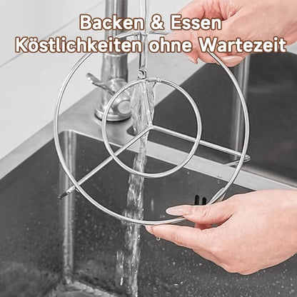 🥩Luftfritteusen-Barbecue-Grill Vertikaler Kebab-Grill + Gratis hitzebeständige Handschuhe🍤