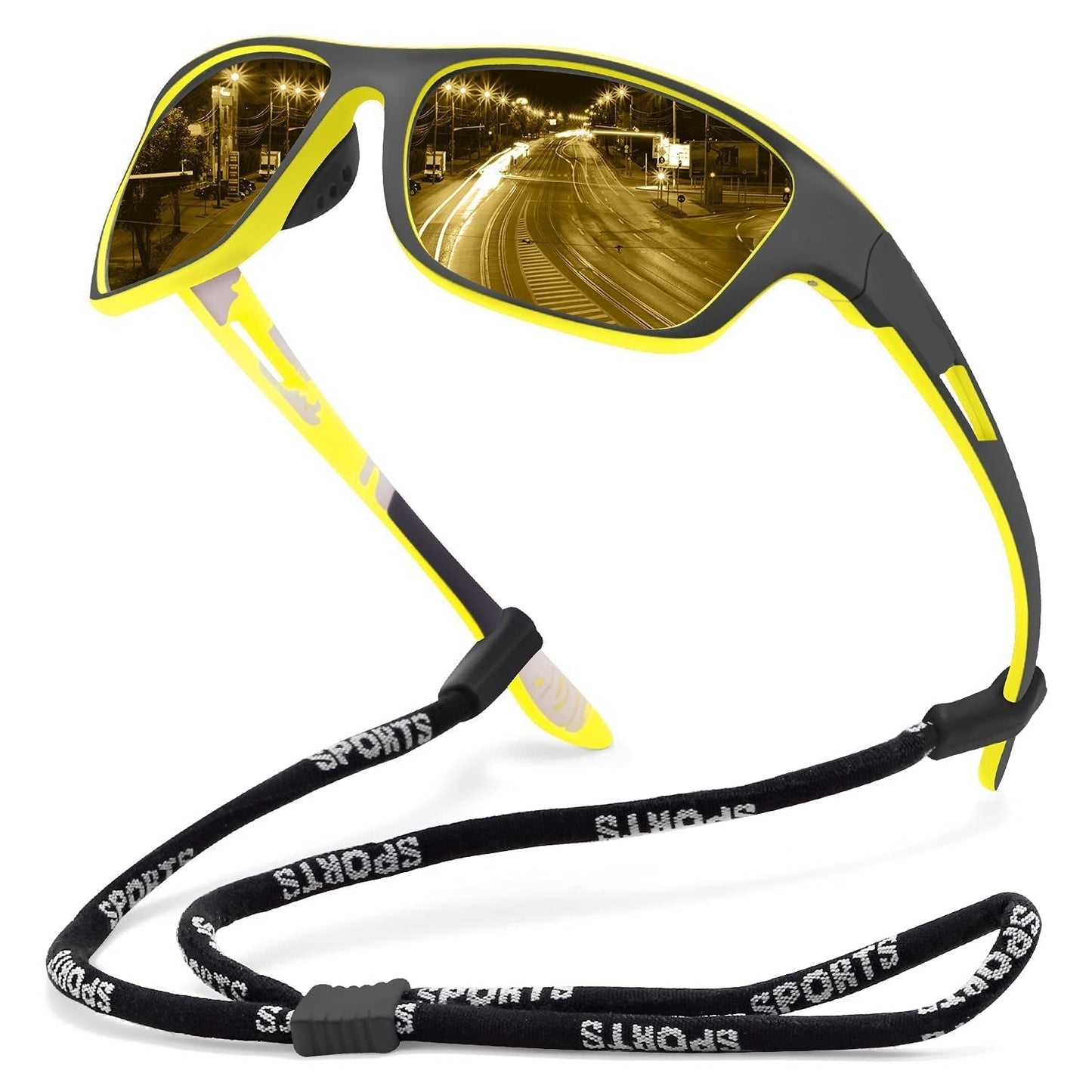 ⏰50% RABATT Noch 3 Tage⏰2025 Herren Outdoor-Sport-Sonnenbrille mit blendfreien, polarisierten Gläsern