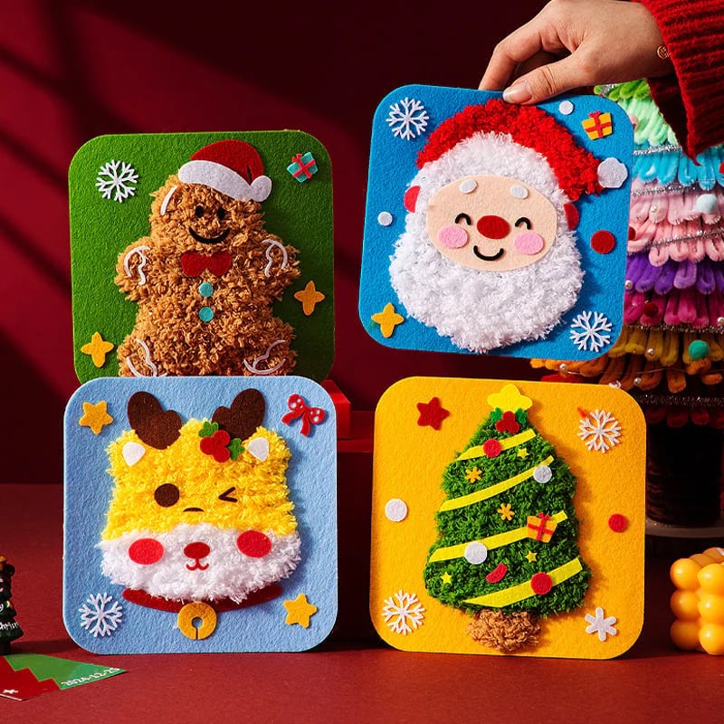 🎄Weihnachtsverkauf 50% Rabatt🎅DIY-Weihnachtsstickerei-Set🎁