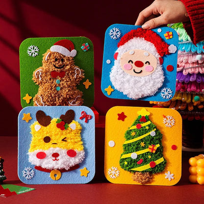 🎄Weihnachtsverkauf 50% Rabatt🎅DIY-Weihnachtsstickerei-Set🎁