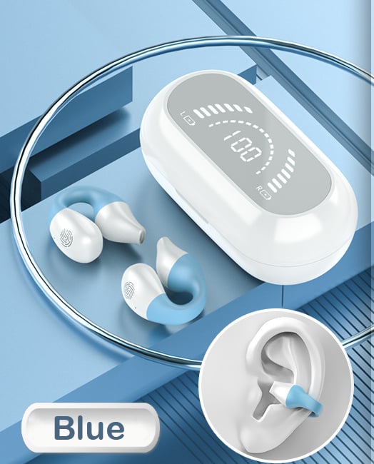 🔥New Year Sale 49% OFF - Wireless Ear Clip Bone Conduction Headphones