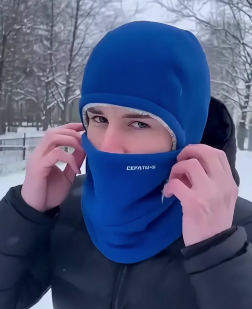 🔥Letzter Tag Sale 50% Rabatt🔥Unisex Winter-Warme Nackenmaske mit Ohrenschutz und Einteiligem Hut