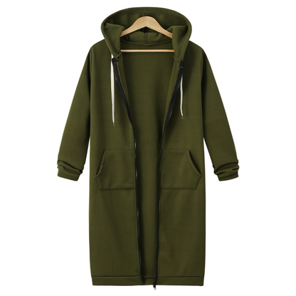 🥳 Diese Woche Sonderpreis €15,99!!🔥Damen Freizeit-Fleece-Hoodies mit Reißverschluss