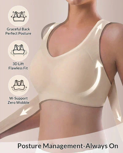 🏆 Last Day Special Price £9.99 ! 💐AlignLift Posture-Perfect Wireless Bra – All-Day Comfort, Breathable & Summer-Ready 💕