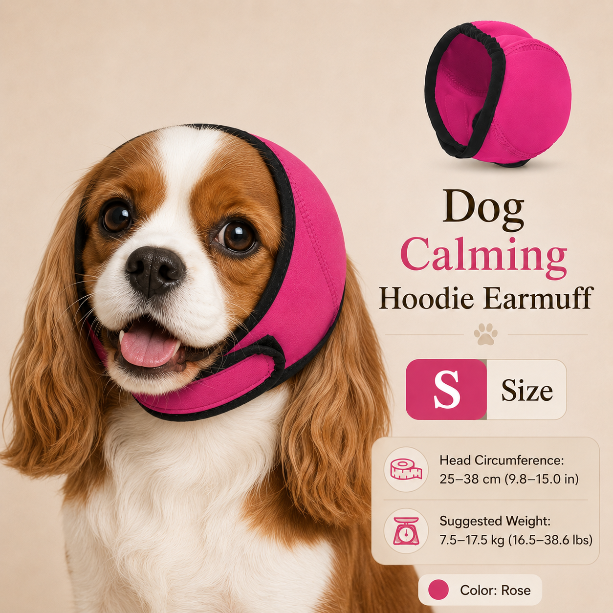 🐕Letzter Tag der Aktion: 49 % Rabatt🐱Wasserdichter beruhigender Hoodie für Hunde