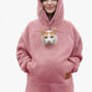 🔥2026 Ein Muss für Tierliebhaber 🐾Gemütlicher Fleece-Kuschel-Hoodie mit Tragebeutel – warme und stützende Kleidung zum Tragen kleiner Haustiere 🐶🐱