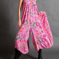 Vintage Blumendruck Lockerer Ärmelloser Jumpsuit - Kostenloser Versand