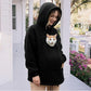 🔥2026 Ein Muss für Tierliebhaber 🐾Gemütlicher Fleece-Kuschel-Hoodie mit Tragebeutel – warme und stützende Kleidung zum Tragen kleiner Haustiere 🐶🐱