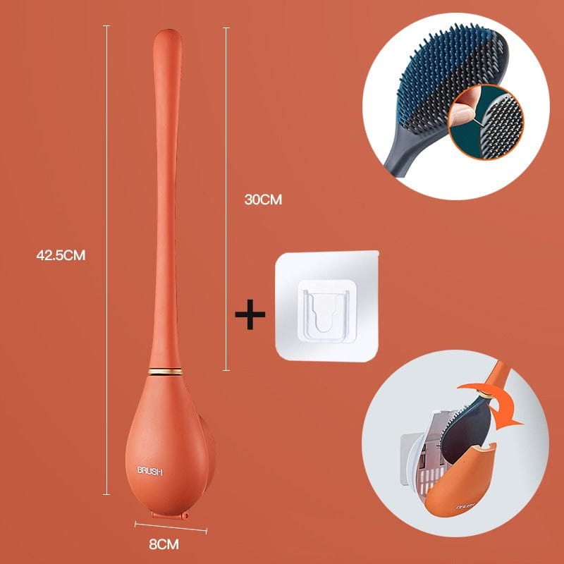 🔥Modern Home Flexible Toilettenbürste aus Silikon in Baseballform