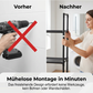 🏠✨ 59% RABATT! Praktisches Aufbewahrungsregal für Bad & Waschküche – Kein Bohren erforderlich – Selbstklebend & robust 🛠️
