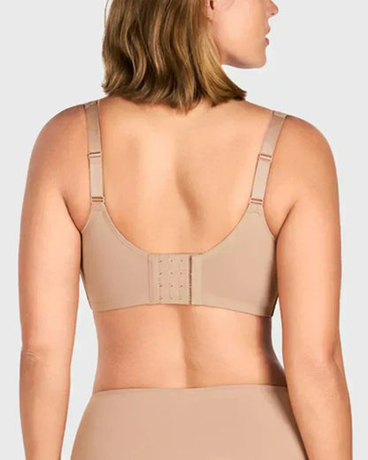 🎁 LETZTER TAG DER AKTION – 49% RABATT 💐 Eleganter Damen-BH mit Netzbesatz, voller Deckung, auch für größere Größen