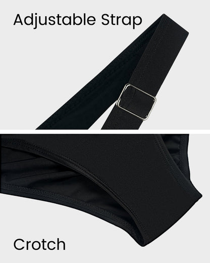🔥2025 SUMMER 50% OFF🎁Ruched Tie-Knot Tummy Control One-Piece Swimsuit
