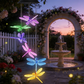 🦋 Verschönern Sie Ihren Garten – ✨Kreative Solar-Windspiele mit Vogeldesign