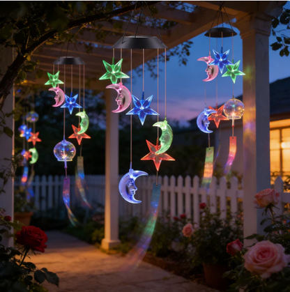 🦋 Verschönern Sie Ihren Garten – ✨Kreative Solar-Windspiele mit Vogeldesign