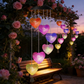 🦋 Verschönern Sie Ihren Garten – ✨Kreative Solar-Windspiele mit Vogeldesign
