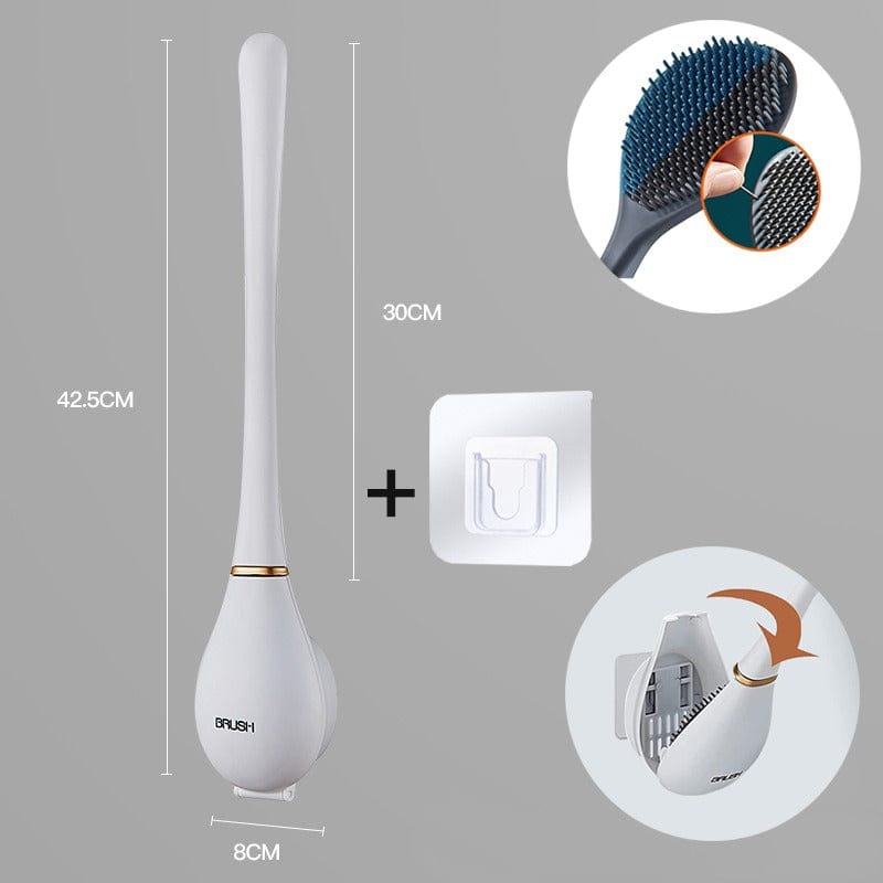 🔥Modern Home Flexible Toilettenbürste aus Silikon in Baseballform