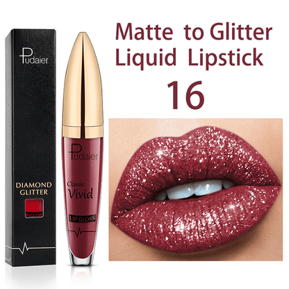 🔥Weihnachtsverkauf 49% Rabatt - Diamond Glänzender Wasserfester Lipgloss🎁Kaufen 3 Bezahlen 2