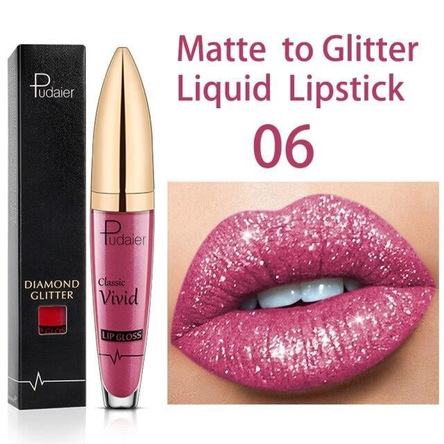 🔥Weihnachtsverkauf 49% Rabatt - Diamond Glänzender Wasserfester Lipgloss🎁Kaufen 3 Bezahlen 2