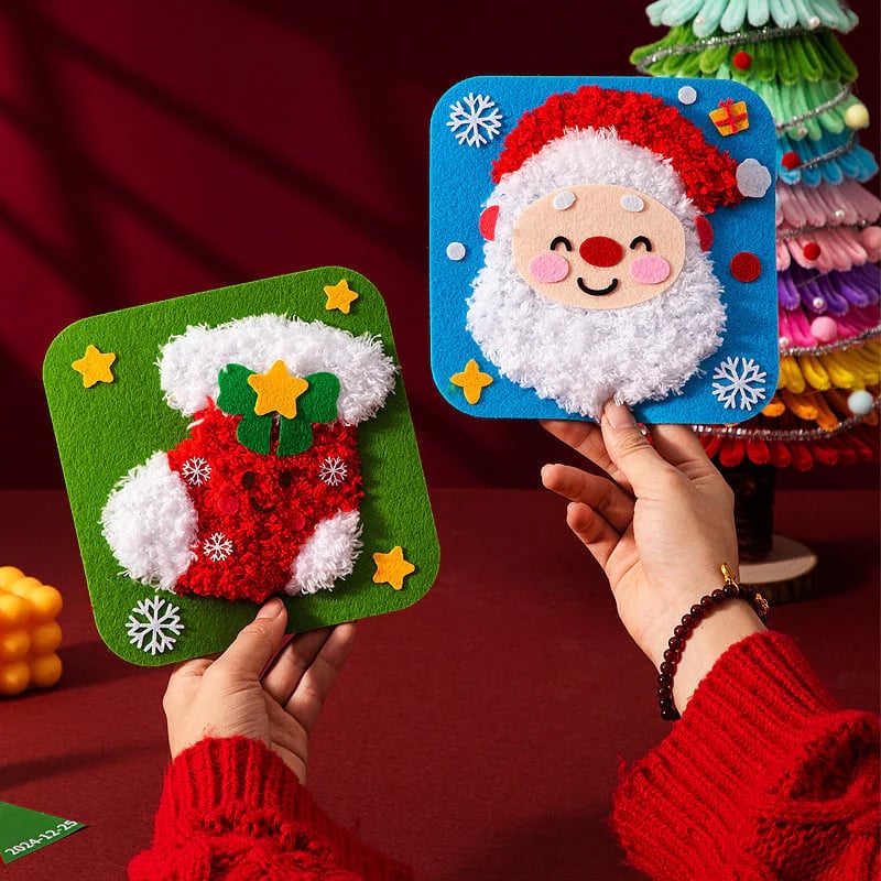 🎄Weihnachtsverkauf 50% Rabatt🎅DIY-Weihnachtsstickerei-Set🎁