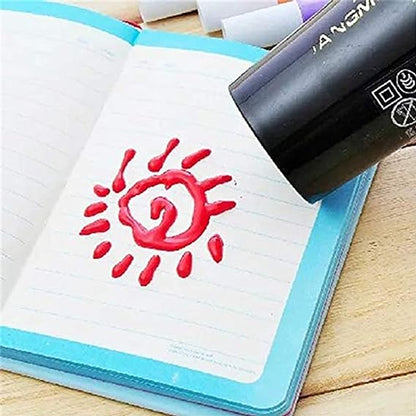 💥 KAUF 2, ERHALTE 1 GRATIS + 50 % RABATT!🥳Magische Popcorn-Stifte mit Blaseneffekt, wärmeaktivierte Popcorn-Stifte, DIY-3D-Kunstmarker für Kinderbastelprojekte