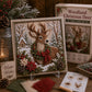 🎁 3D-Weihnachts-Stoff-Kunstset 🎄 Handgefertigtes Stoff-Kunstset 🎅 Vintage-Weihnachts-Handarbeite Decoration, DIY Christmas Craft Kit for Adults & Beginner