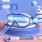 🍹 2025 HEISS 50% Rabatt ☀️ HD-wasserdichte und antibeschlagende Kinder-Schwimmbrillen mit großem Rahmen