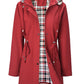 🔥2026 HEISS 50% Rabatt🧥Wasserdichte Damenjacke mit Kapuze, Reißverschluss und Kordelzug🍃