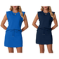 🌺🔥 57% RABATT ⏰ Modernes Damen-Set – ärmelloses Top & Rock mit Kordelzug ✨ luftig, stilvoll & perfekt für den Sommer ☀️